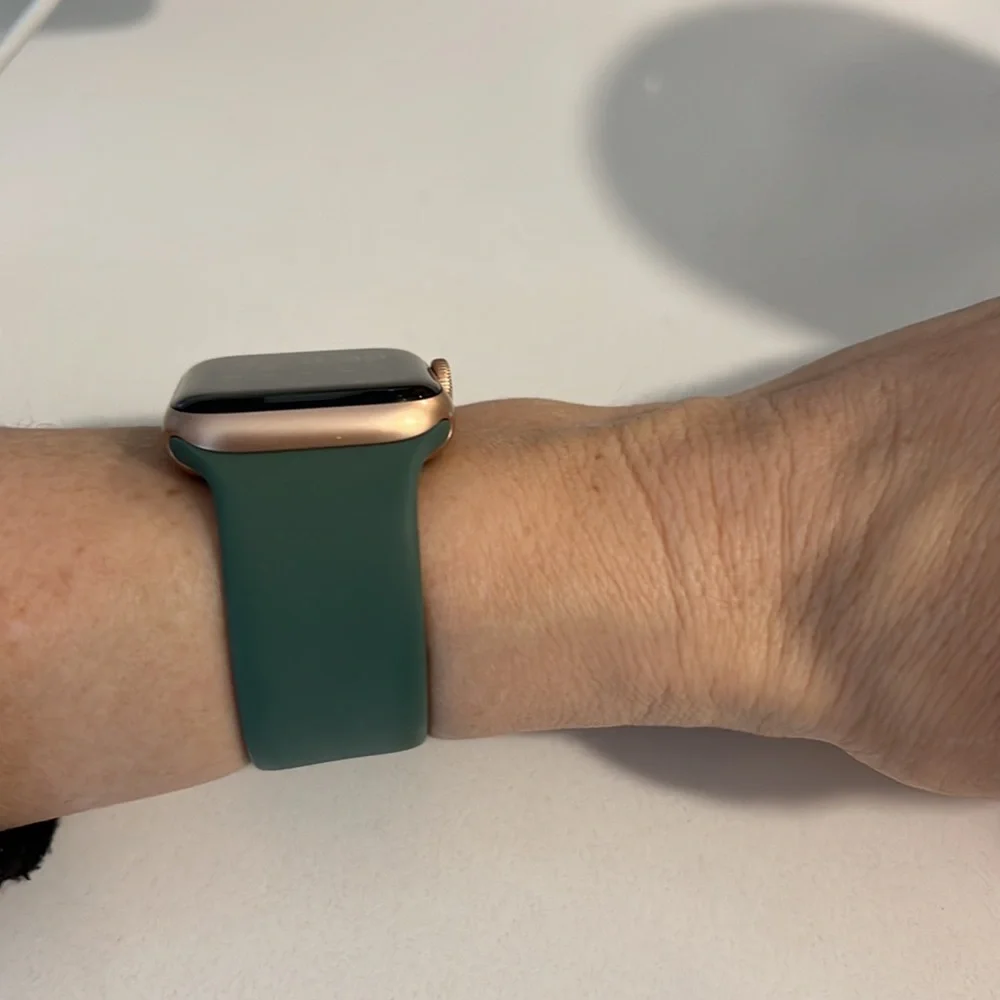 Apple band slightly